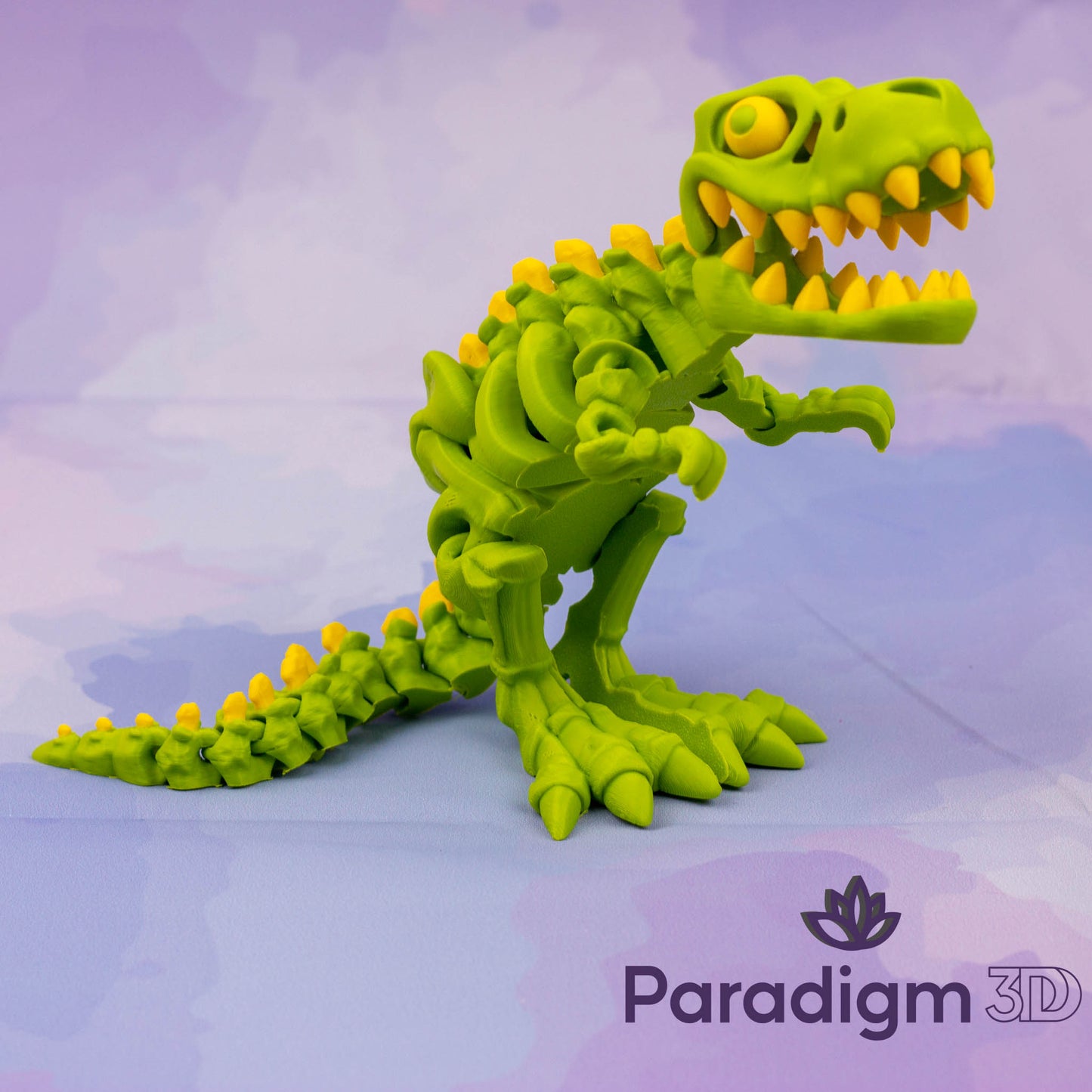 T-Rex Skeleton - Multi Coloured
