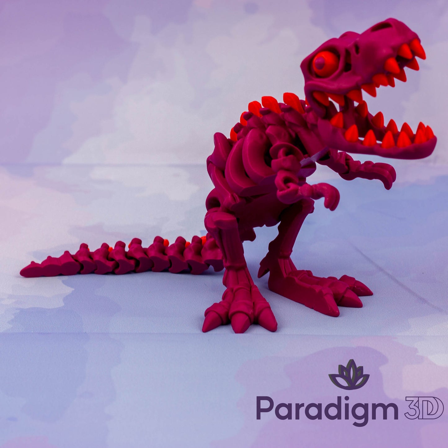 T-Rex Skeleton - Multi Coloured