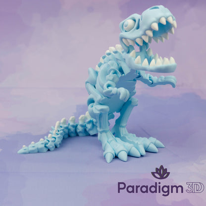T-Rex Skeleton - Multi Coloured