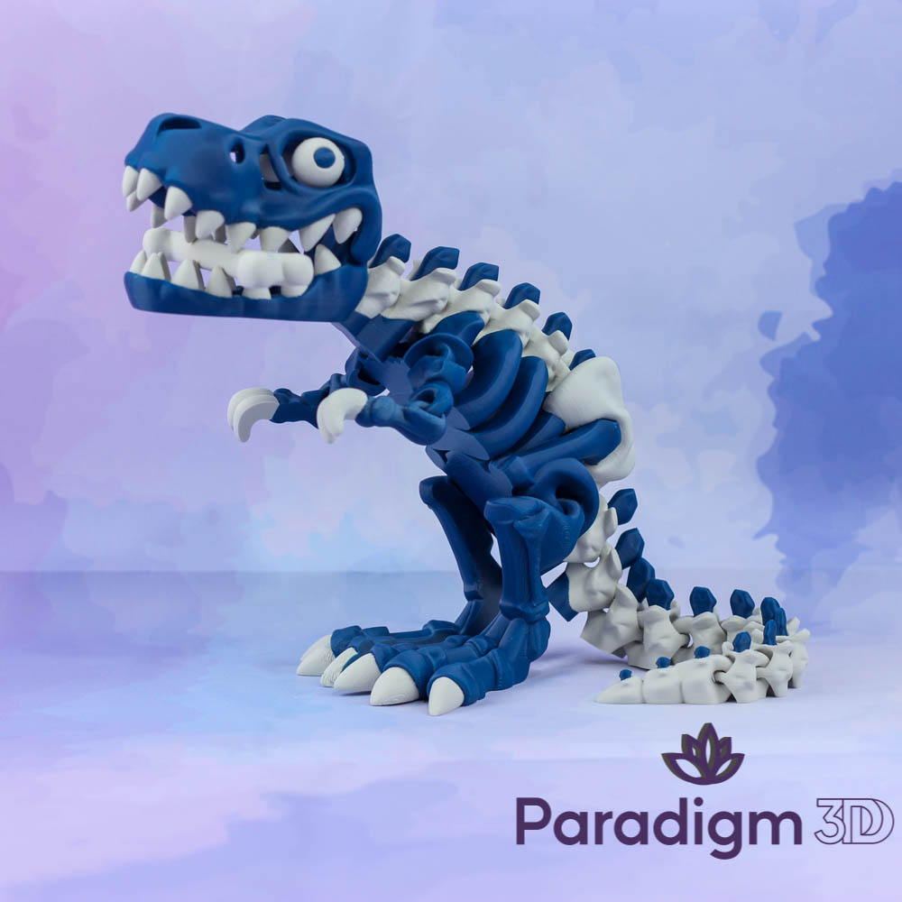 T-Rex Skeleton - Multi Coloured