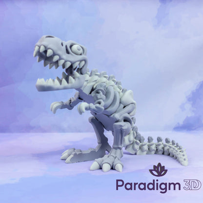 T-Rex Skeleton - Multi Coloured